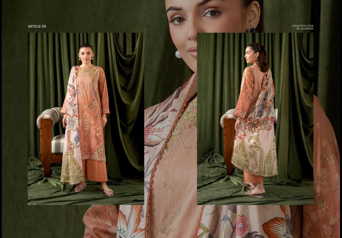 Gulzeb · Festive Lawn — Gulzeb Design 3