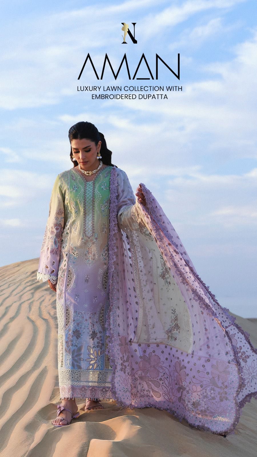 Nureh · Aman Luxury Lawn — Nureh Aman Luxury Lawn